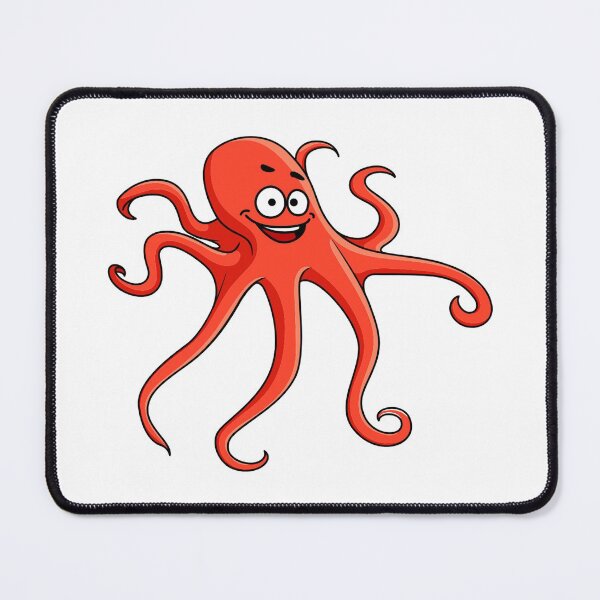 Item preview, Happy Orange Octopus designed and sold by treasure-crafts.