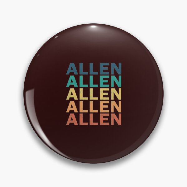Item preview, Allen Vintage Retro Name designed and sold by WowImaging.