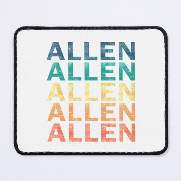 Item preview, Allen Vintage Retro Name designed and sold by WowImaging.