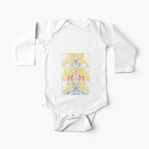 Super Saiyan Dragon Ball Long Sleeve Baby One-Piece