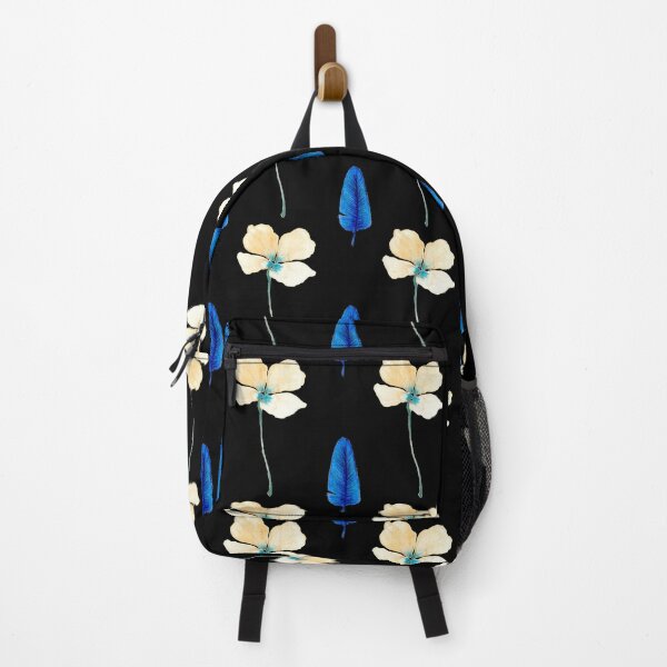 Item preview, floral pattern black designed and sold by AnnaBaldon.