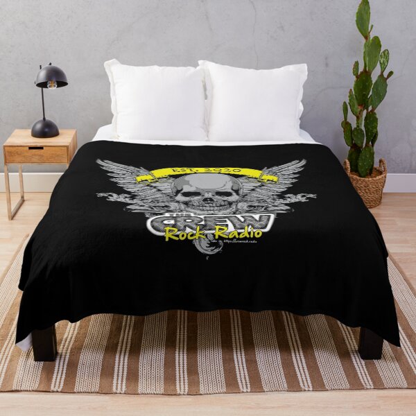 Item preview, Crew Rock Radio Flying Skull designed and sold by CrewRockRadio.