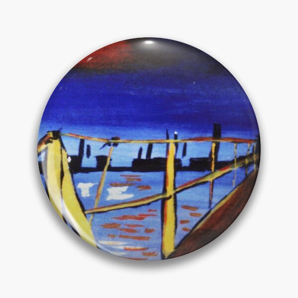 Item preview, Alone on the Pier Wall Art  designed and sold by FindingFreebird.