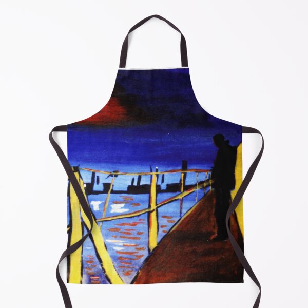 Item preview, Alone on the Pier Wall Art designed and sold by FindingFreebird.