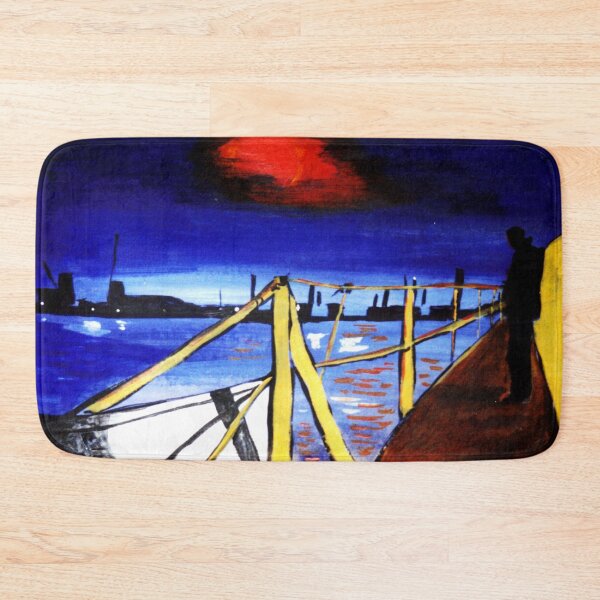 Item preview, Alone on the Pier Wall Art  designed and sold by FindingFreebird.