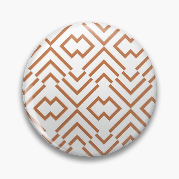 Item preview, Orange and White Abstract Art Deco Shape Pattern 2022 Trending Color - Hue - Shade - Colour Pantone Tomato Cream 16-1348 designed and sold by ColorOfTheYears.