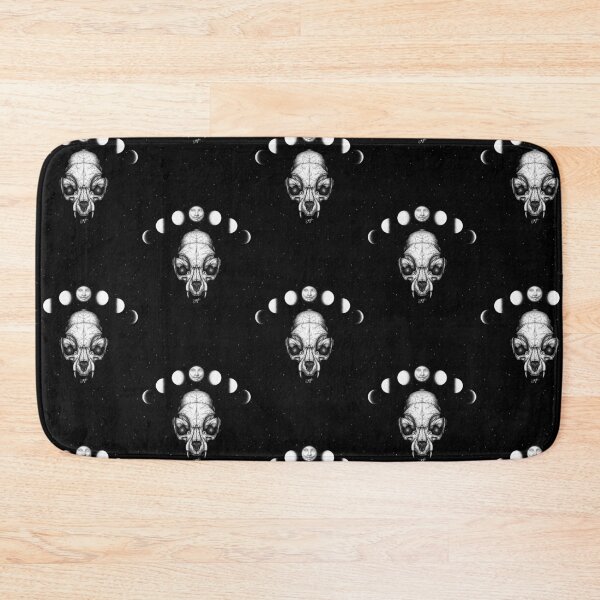 Item preview, Moon phases with cat skull designed and sold by creativeNF.