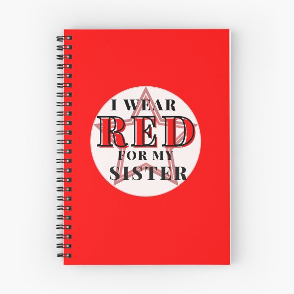 Item preview, Copy of I wear RED for my sister designed and sold by Manoroma.