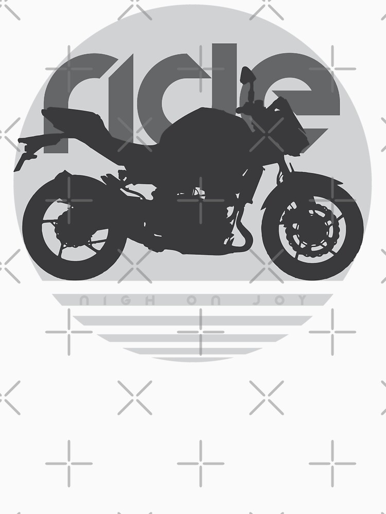 Thumbnail 7 of 7, Classic T-Shirt, Ride kawasaki z400 sun designed and sold by NighOnJoy.