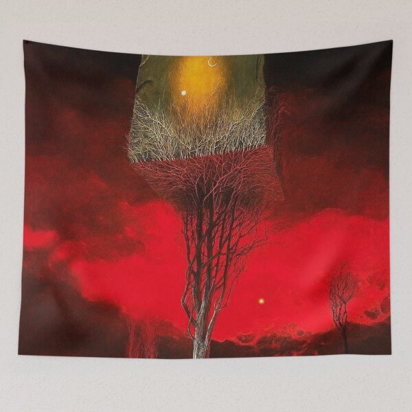 Item preview, Untitled, by Zdzisław Beksiński designed and sold by JustContemplate.