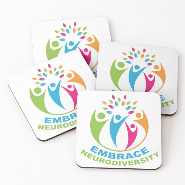 Item preview, Embrace Neurodiversity | Cute Autism Spectrum Pride designed and sold by Epic Love Designs.