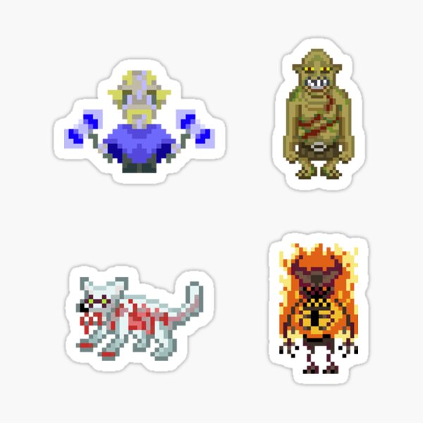 The bad guy sticker pack - Eksauria Sticker