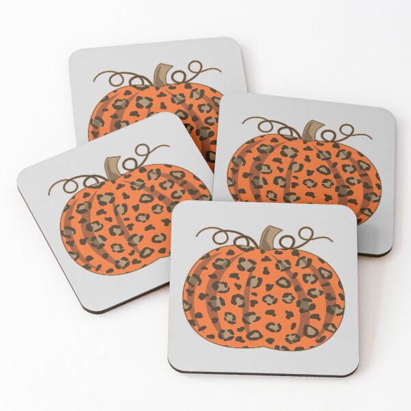 Item preview, Pumpkin Leopard Graphic Illustrations Design For Thanksgiving and Halloween in Autumn/Fall designed and sold by NightGleam.