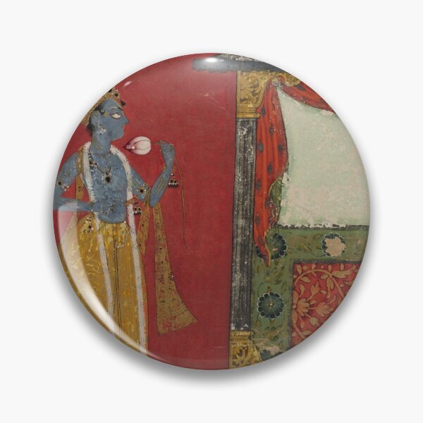 Item preview, The Approach of Krishna designed and sold by HinduArtGallery.