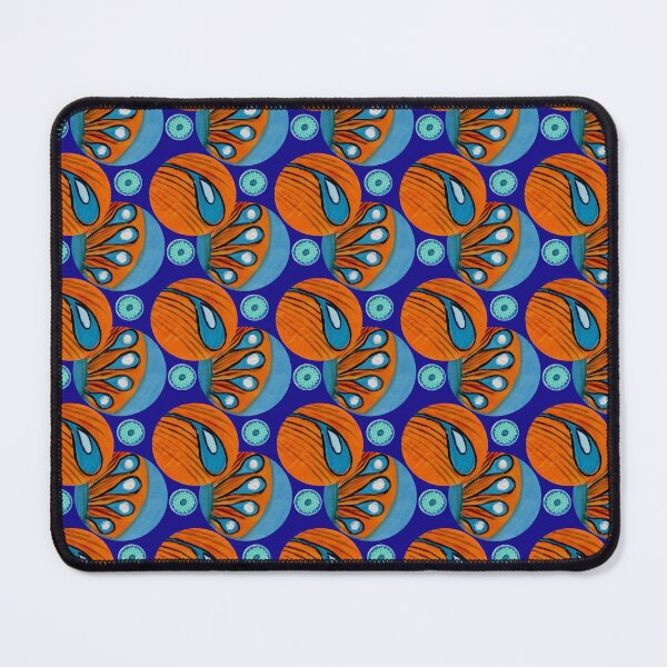 Item preview, african fabrics pattern 2 blue designed and sold by AnnaBaldon.