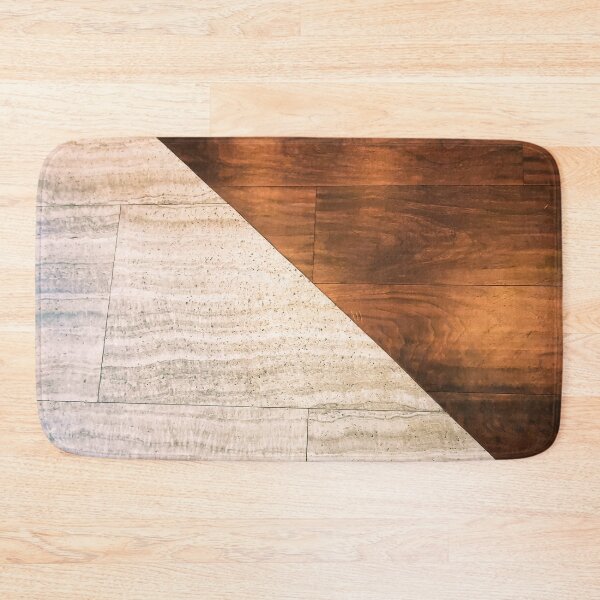Item preview, Wood And Stone Diagonal Pattern designed and sold by Designs By YL.