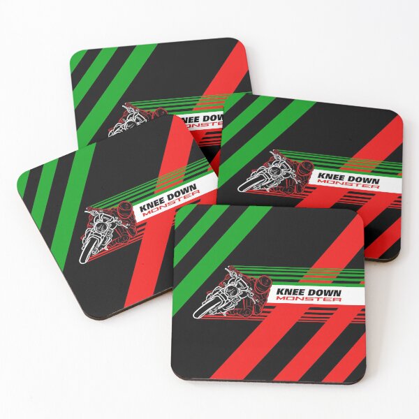 Item preview, Knee Down Monster for Italian Motorcycle Lovers with for the Real Biker designed and sold by etoide.