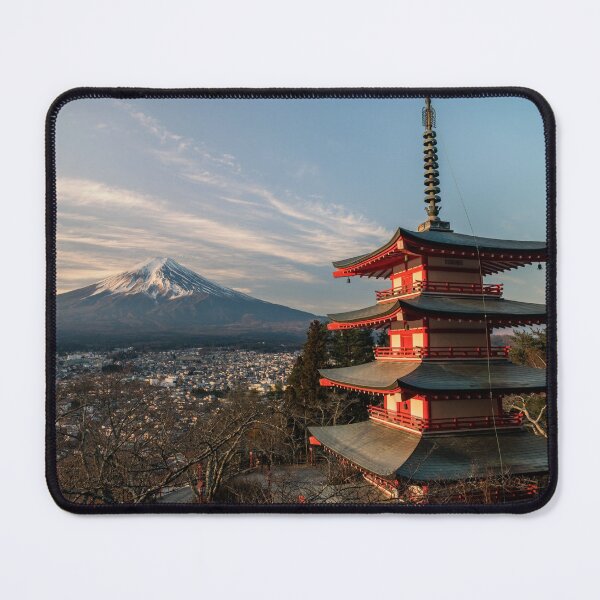 Item preview, Chureito Pagoda with Mount Fuji at Sunrise designed and sold by Jordan McChesney.