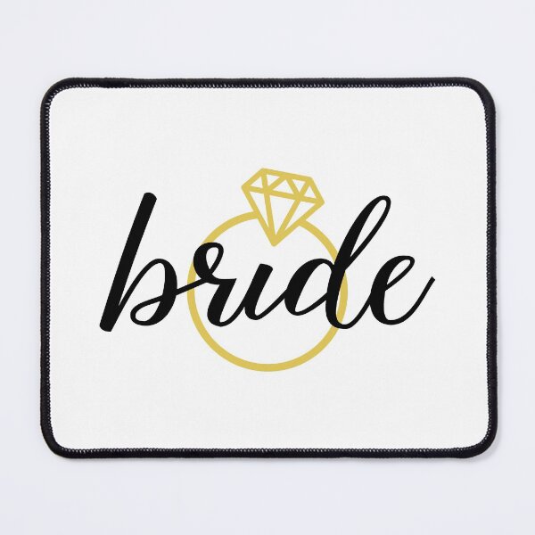Item preview, Bride with Diamond Ring (Gold) designed and sold by Design Minds Boutique.