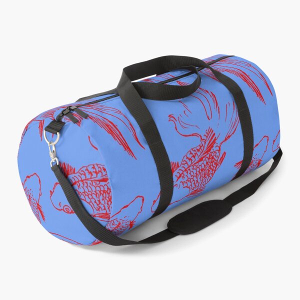Item preview, goldfish pattern Cornflower Blue designed and sold by AnnaBaldon.