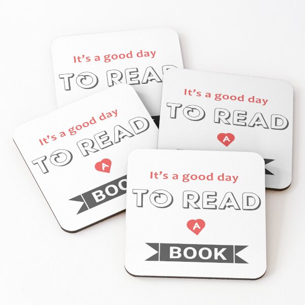 Item preview, It's a good day to read a book Simple book lover gift designed and sold by DiduWeer.