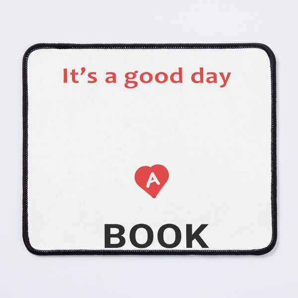 Item preview, It's a good day to read a book Simple book lover gift designed and sold by DiduWeer.