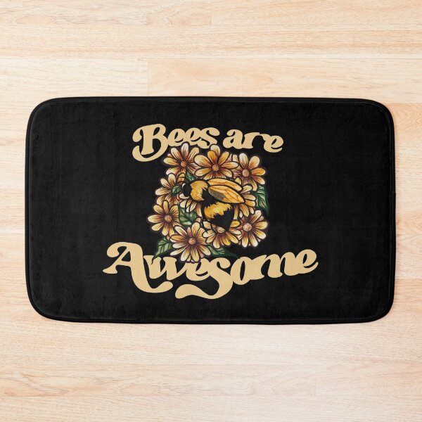 Item preview, Bees are AWESOME designed and sold by FrictionMaxxing.