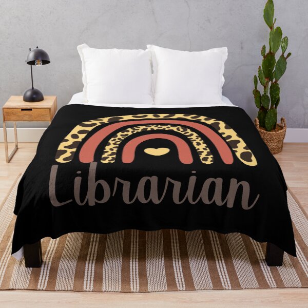 Artikelvorschau, Bibliothekar II - Regenbogen mit Leopardenmuster entworfen und verkauft von Lemon Pepper.