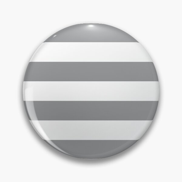 Item preview, Gray and White Horizontal Stripe Pattern 2022 Trending Color - Hue - Shade - Colour Pantone Ultimate Gray 17-5104 designed and sold by ColorOfTheYears.