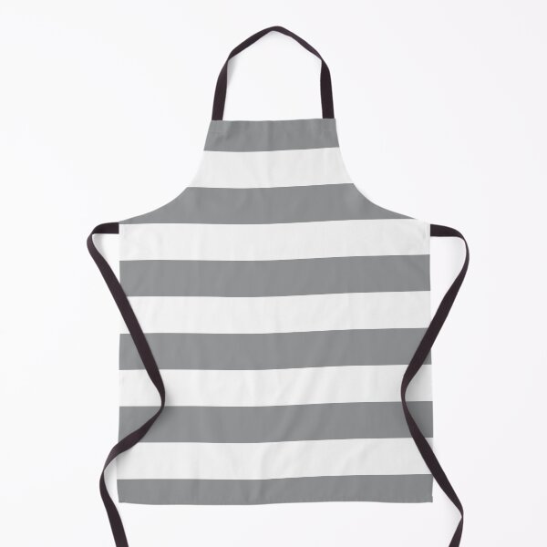 Item preview, Gray and White Horizontal Stripe Pattern 2022 Trending Color - Hue - Shade - Colour Pantone Ultimate Gray 17-5104 designed and sold by ColorOfTheYears.
