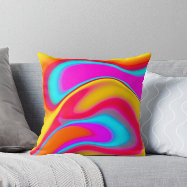 Item preview,   Liquid abstract art - colorful happy neon vibes designed and sold by HappyHugs.