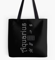Bolsa de tela Aquarius/Saturn Talisman