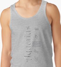 Camisetas de tirantes para hombre Aquarius/Saturn Talisman