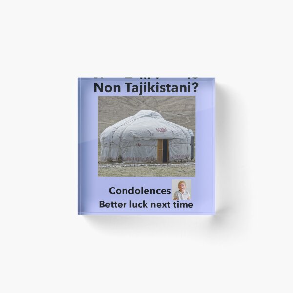 Item preview, "Condolences to Non Tajikistani" b designed and sold by skoumpourdides.