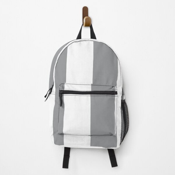 Item preview, Gray and White Vertical Stripe Pattern 2022 Trending Color - Hue - Shade - Colour Pantone Ultimate Gray 17-5104 designed and sold by ColorOfTheYears.