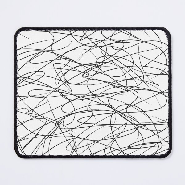 Item preview, Hand Drawn Scribbles (black/white) designed and sold by Design Minds Boutique.