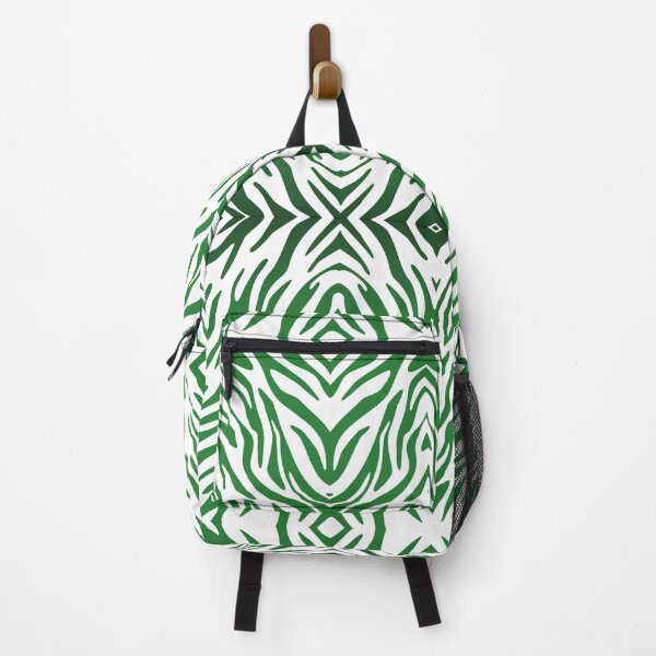 Item preview, Green Zebra Print Pattern designed and sold by Looly Elzayat.