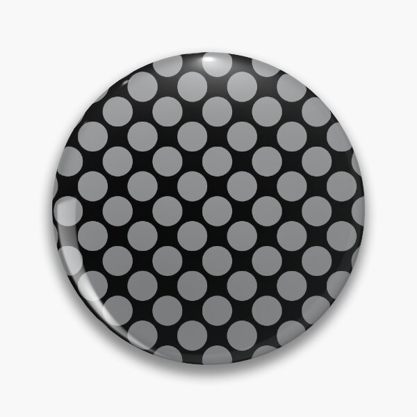 Item preview, Gray and Black Polka Dot Pattern 2022 Trending Color - Hue - Shade - Colour Pantone Ultimate Gray 17-5104 designed and sold by ColorOfTheYears.