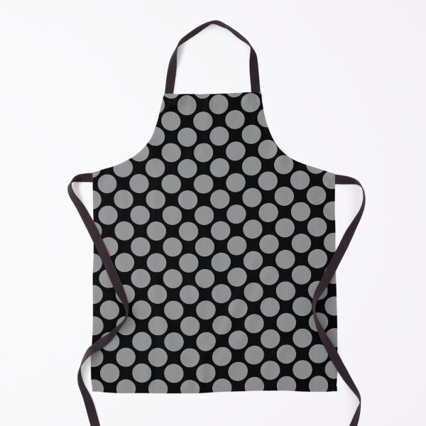 Item preview, Gray and Black Polka Dot Pattern 2022 Trending Color - Hue - Shade - Colour Pantone Ultimate Gray 17-5104 designed and sold by ColorOfTheYears.