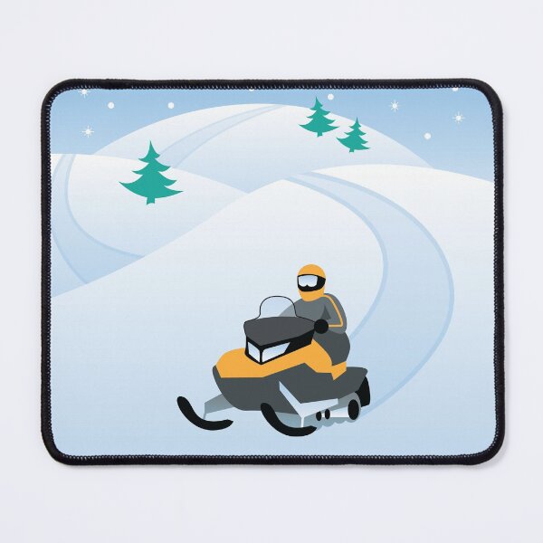 Item preview, Snowmobiling on a Snowy Winter Day designed and sold by Design Minds Boutique.