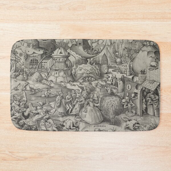 Item preview, Pride allegory etching medieval art designed and sold by Vintage Designs +.