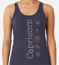 Camiseta de tirantes para mujer Capricorn/Saturn Talisman