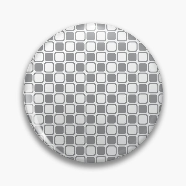 Item preview, Gray and White Square Checkerboard Pattern 2022 Trending Color - Hue - Shade - Colour Pantone Ultimate Gray 17-5104 designed and sold by ColorOfTheYears.