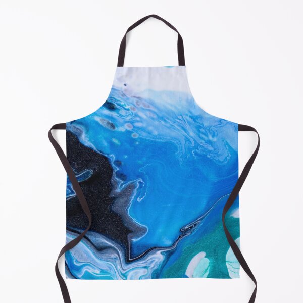 Item preview, Conception de marbre noir, bleu et turquoise designed and sold by Piper-Deals.
