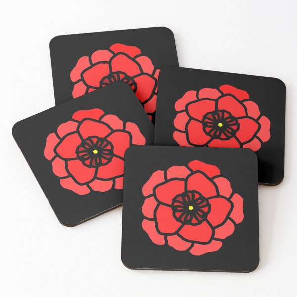 Item preview, Illustration of a Red flower red NFT  designed and sold by AurelsPrints.