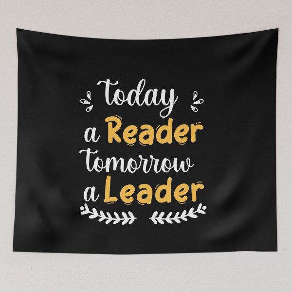 Item preview, Today a Reader Tomorrow a Leader , Book Readers , Reading Lovers Gift  designed and sold by rachidart.