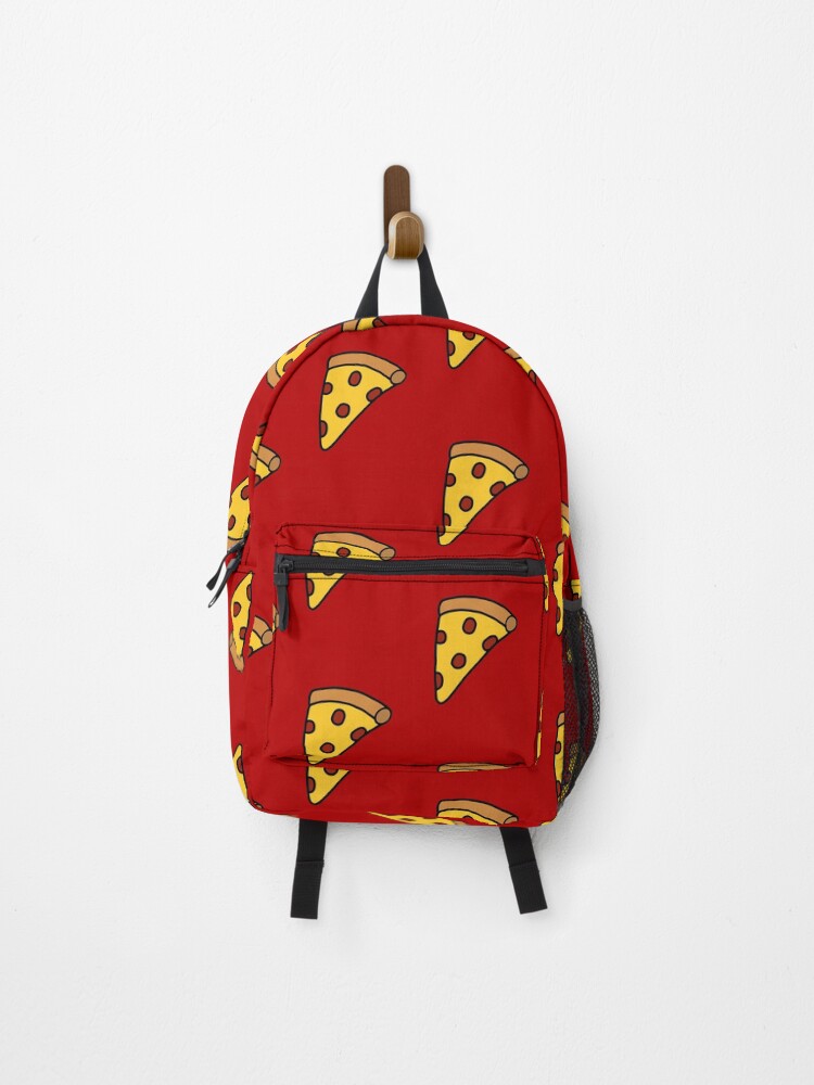 Thumbnail 1 of 3, Backpack, Pizza Slice designed and sold by Space-Wolves.