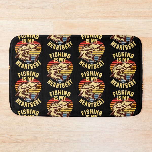 Item preview, Fishing Is My Heartbeat designed and sold by SUNarea.