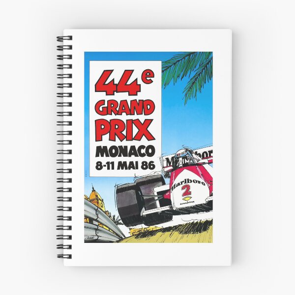 Item preview, Póster 1986 MÓNACO Grand Prix Racing designed and sold by retrographics.