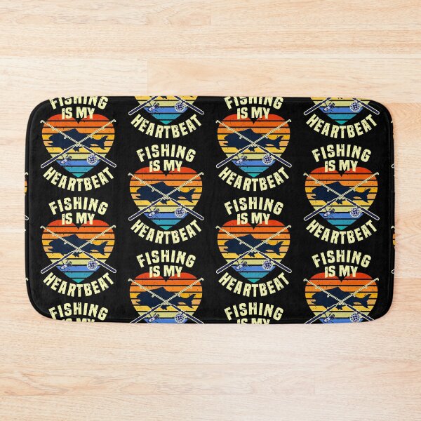 Item preview, Fishing Is My Heartbeat designed and sold by SUNarea.